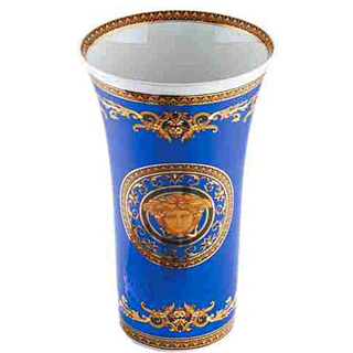 Medusa Blue Vase 26cm
