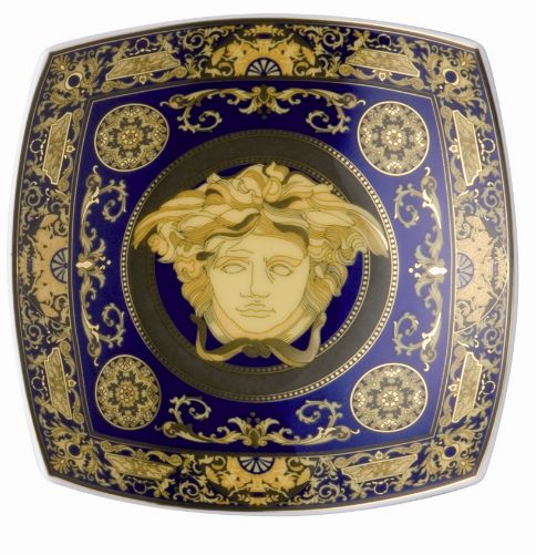 Medusa Blue Dish 14 cm